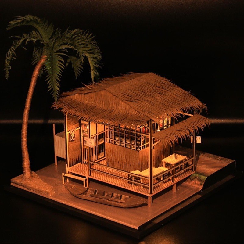 Mô Hình Nhà Gỗ - Điệu Hò Phương Nam MT02
