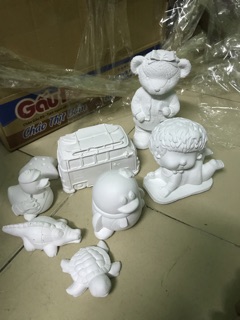 Set tô tượng cho bé