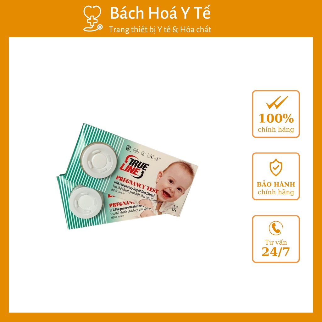 Hộp 7 Que test thử thai Việt Nam TrueLine, sản phẩm cao cấp thương hiệu MEDICON Việt Nam - 1 Hộp