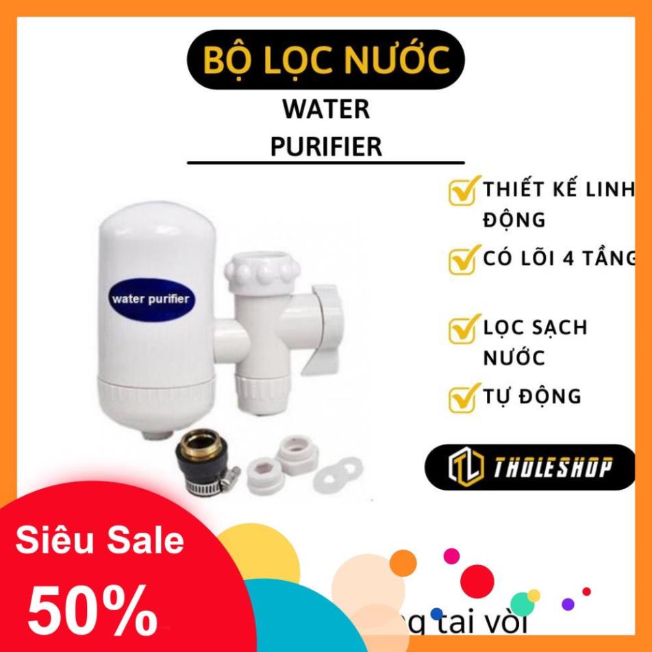 Bộ Lọc Nước - Đầu lọc nước tại vòi Water Purifier làm sạch nước - lõi lọc 4 cấp độ 2643 - An toàn và hiệu quả