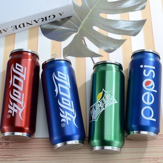 Korean version of cans 304 stainless steel tube insulation cup Pepsi Coca -Cola Student CupBình giữ nhiệt