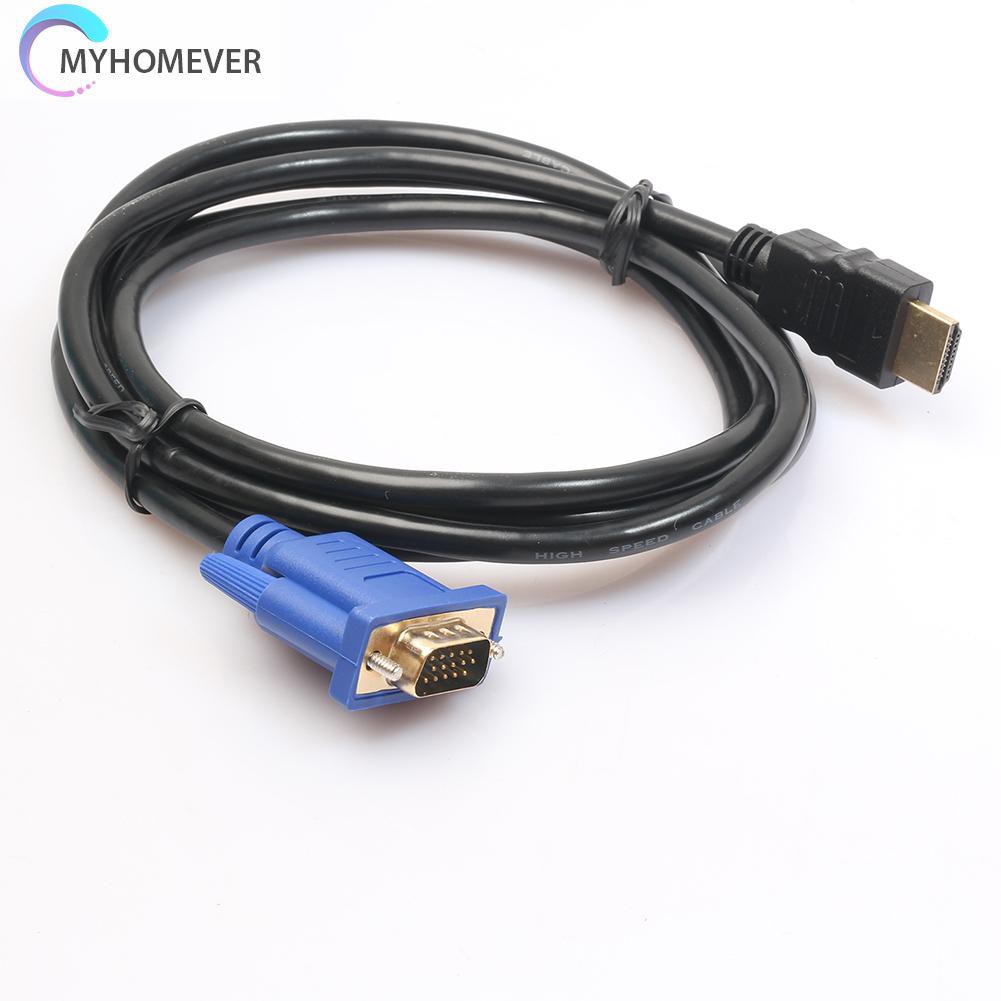 Dây Cáp Chuyển Đổi Hdmi Sang Vga Hd 15pin 1080p 6ft