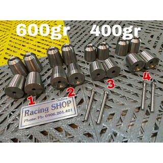 Gù inox đặc chống rung tay lái