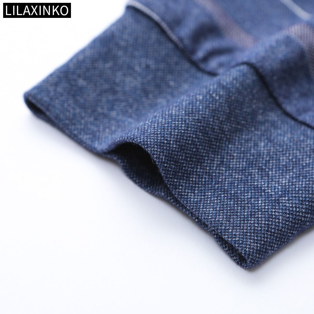 Áo Thun Polo Kẻ Sọc Tay Dài Có Túi 4 Màu Thời Trang Thu Đông Cho Nam