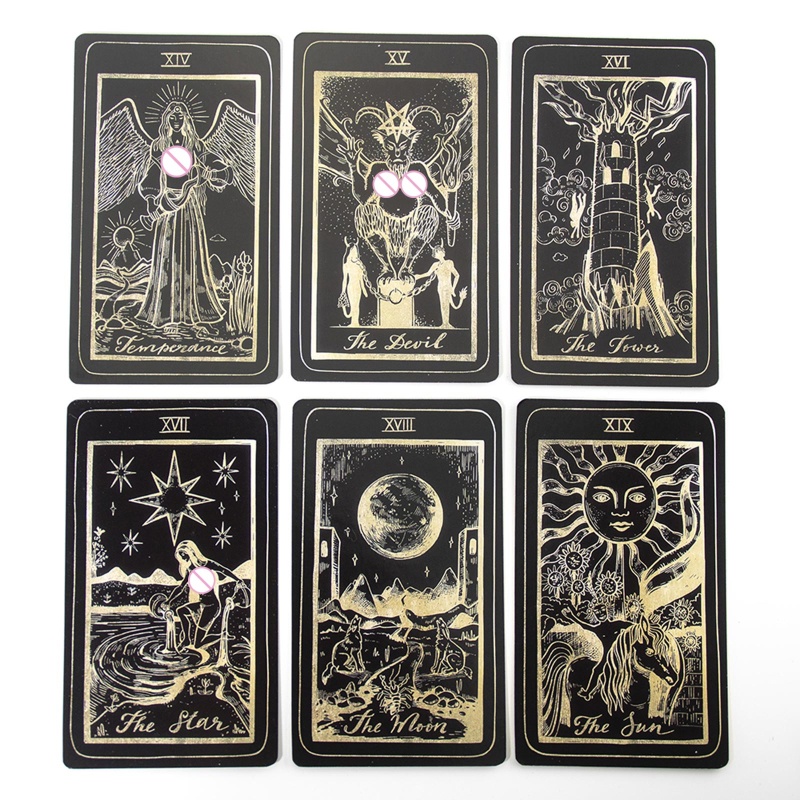 Bộ Bài Tarot Phiên Bản Bí Ẩn Tiếng Anh Độc Đáo Thẻ