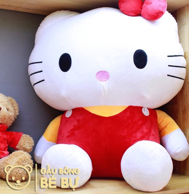 Gấu bông Mèo Hello Kitty Size 35cm - 50cm - 70cm