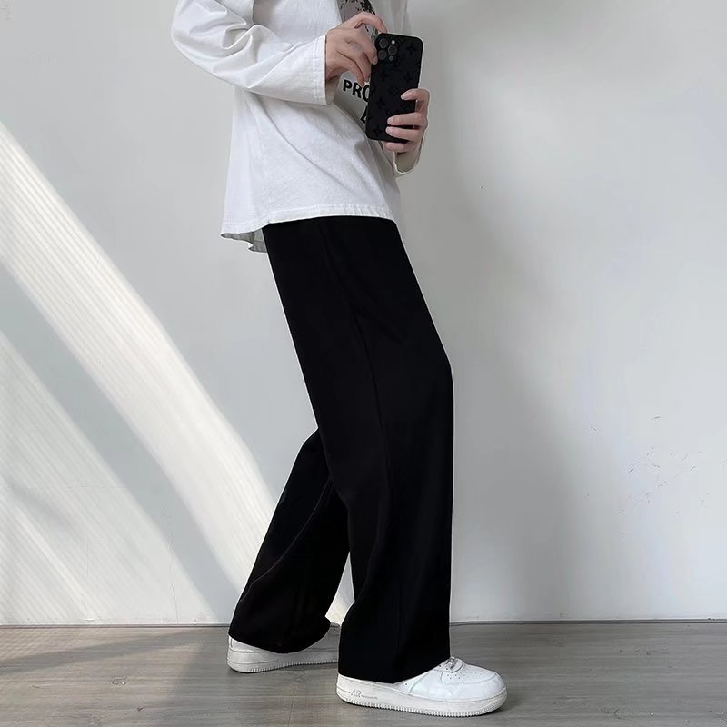 Quần Dài Nam Nữ Ống Đứng Màu Trơn g quần ống suông Thời Tran quần jogger nam màu đặc quần thể thao nam dài