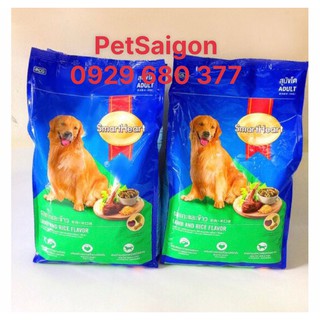 Thức ăn cho chó trưởng thành smartheart vị cừu 3kg