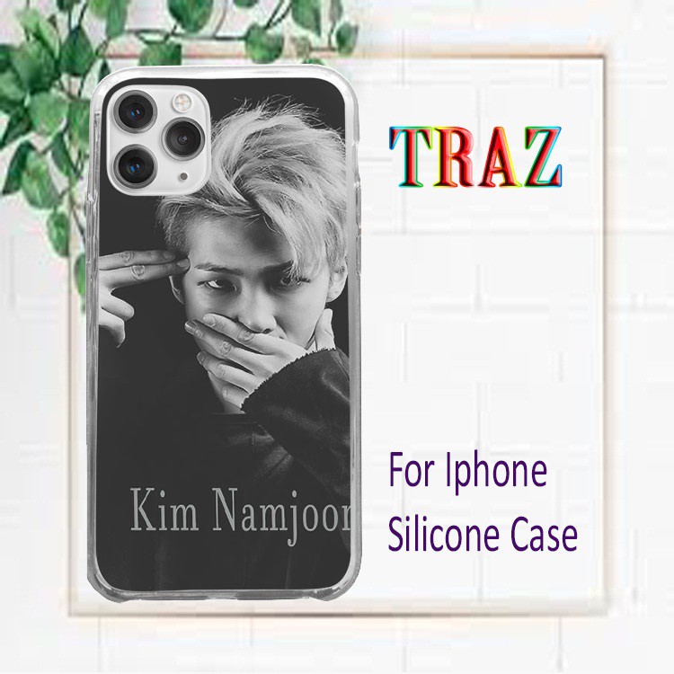 Ốp lưng iphone RM/ Kim Nam Joon nhóm BTS hình vẽ cho iphone từ 7 đến 13 HQUPOD0177