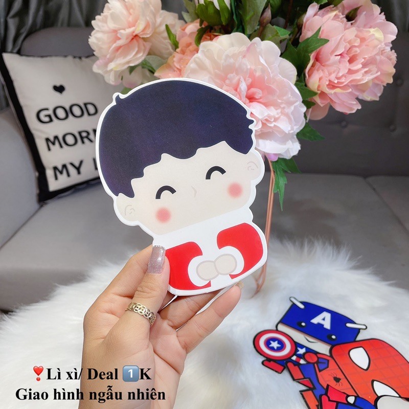 Đồ Chơi Hoạt Hình Chibi Chuẩn Loại 1 Cứng Dày và An Toàn Cho Bé