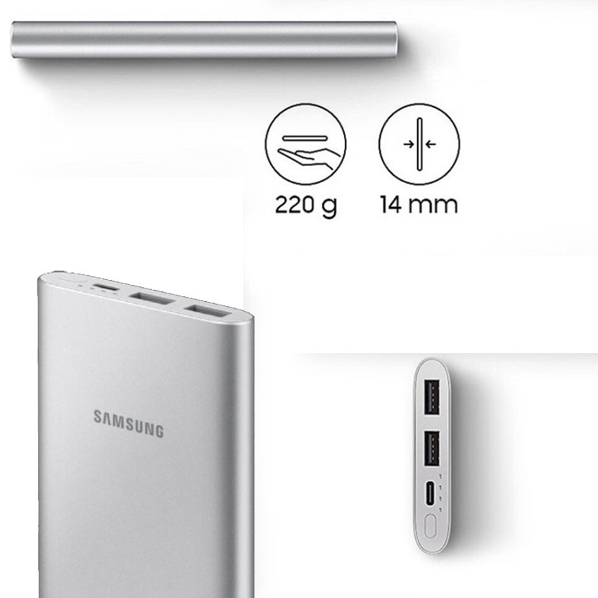 Pin Sạc Dự Phòng Samsung 10000mAh [ Bh 6 Tháng ] Thiết Kế Mỏng Nhẹ, Sạc Nhanh 2 Chiều Tiết Kiệm Thời Gian, An Toàn