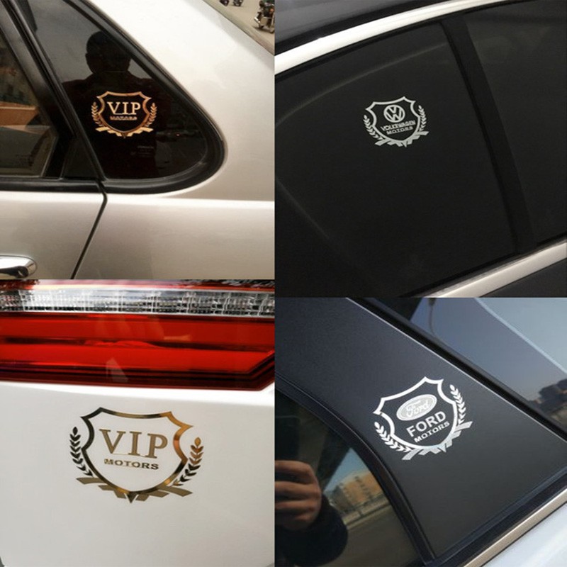 Logo dán trang trí ô tô Land Rover chất lượng