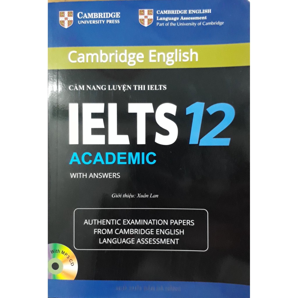 Sách - Cẩm nang luyện thi IELTS - IELTS 12 Academic with Answers (tái bản)