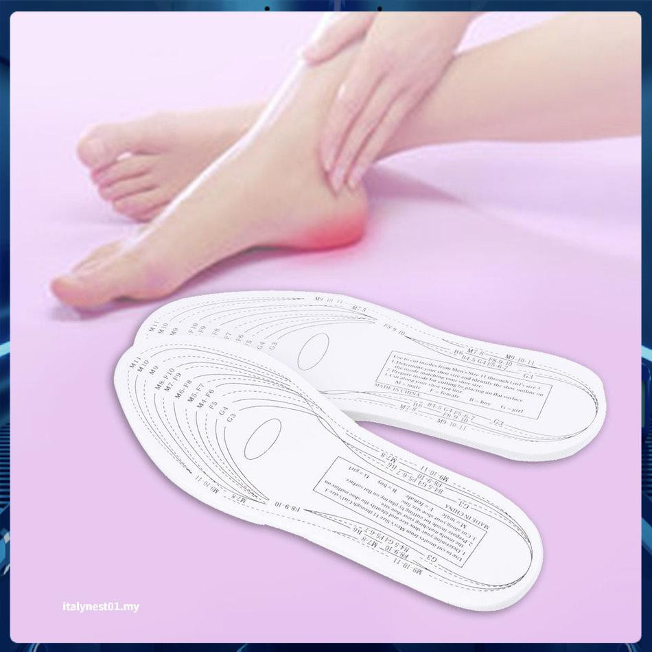 Cặp Đế Lót Giày Unisex Memory Foam Insole Adjustable Men Women Insoles Justbuym1