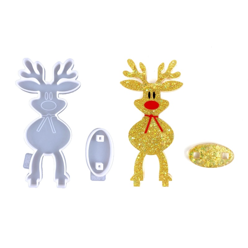 Khuôn Silicone Làm Đồ Trang Trí Giáng Sinh