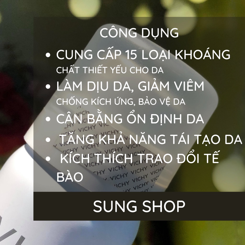 Xịt khoáng Vichy cấp ẩm bảo vệ làm dịu da hiệu quả