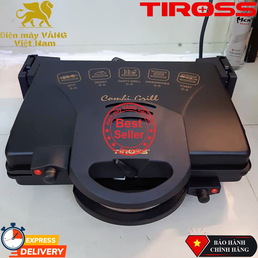 Máy kẹp nướng bánh mỳ chuyên dụng Tiross TS-965