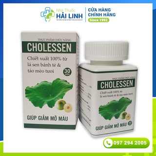 Cholessen - Giảm cholesterol máu, gan nhiễm mỡ