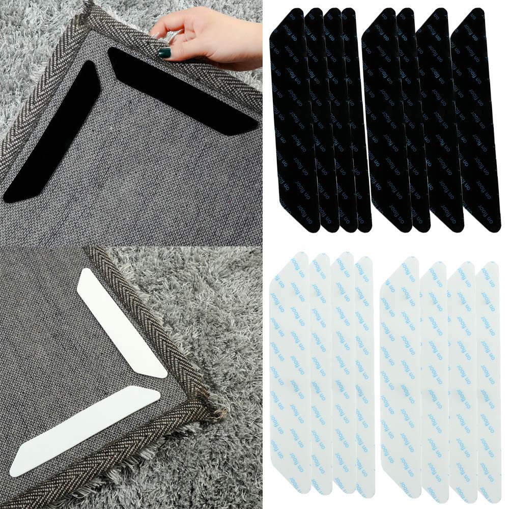 Liaoy Set 8 Thảm silicone Lót Sàn Gỗ Cứng Chống Trượt Có Thể Tháo Rời