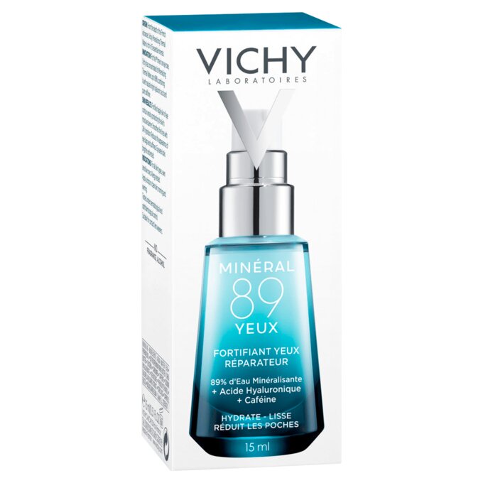 Vichy Dưỡng Chất Cho Vùng Da Quanh Mắt Giúp Dưỡng Ẩm, Giảm Quầng Thâm Và Bọng Mắt Mineral 89 eye 15ml