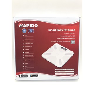 Cân Sức Khỏe RAPIDO RSB-03 - Có Bluetooth - Model Mới 2021
