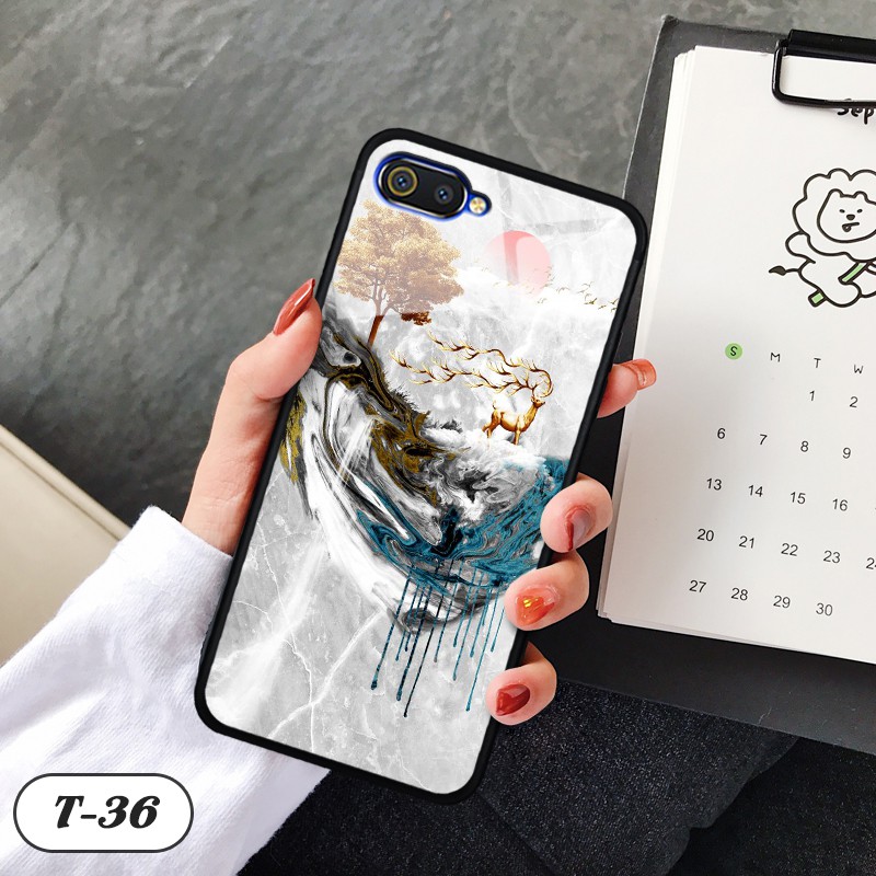 Ốp kính 3D Realme C2