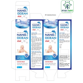 Xịt Viêm Mũi NANO OCEAN (Em bé)