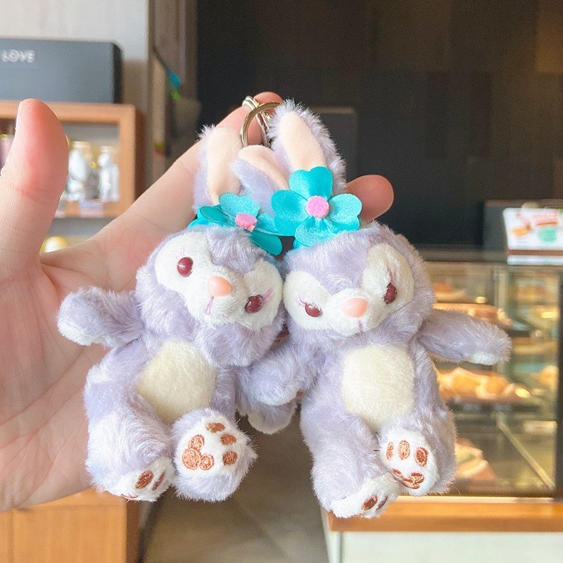 DISNEY Móc Khóa Hình Thỏ Stella Dễ Thương Sáng Tạo
