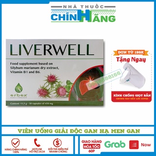 [CHÍNH HÃNG] Liverwell - viên uống giải độc gan - tăng cường giải độc gan