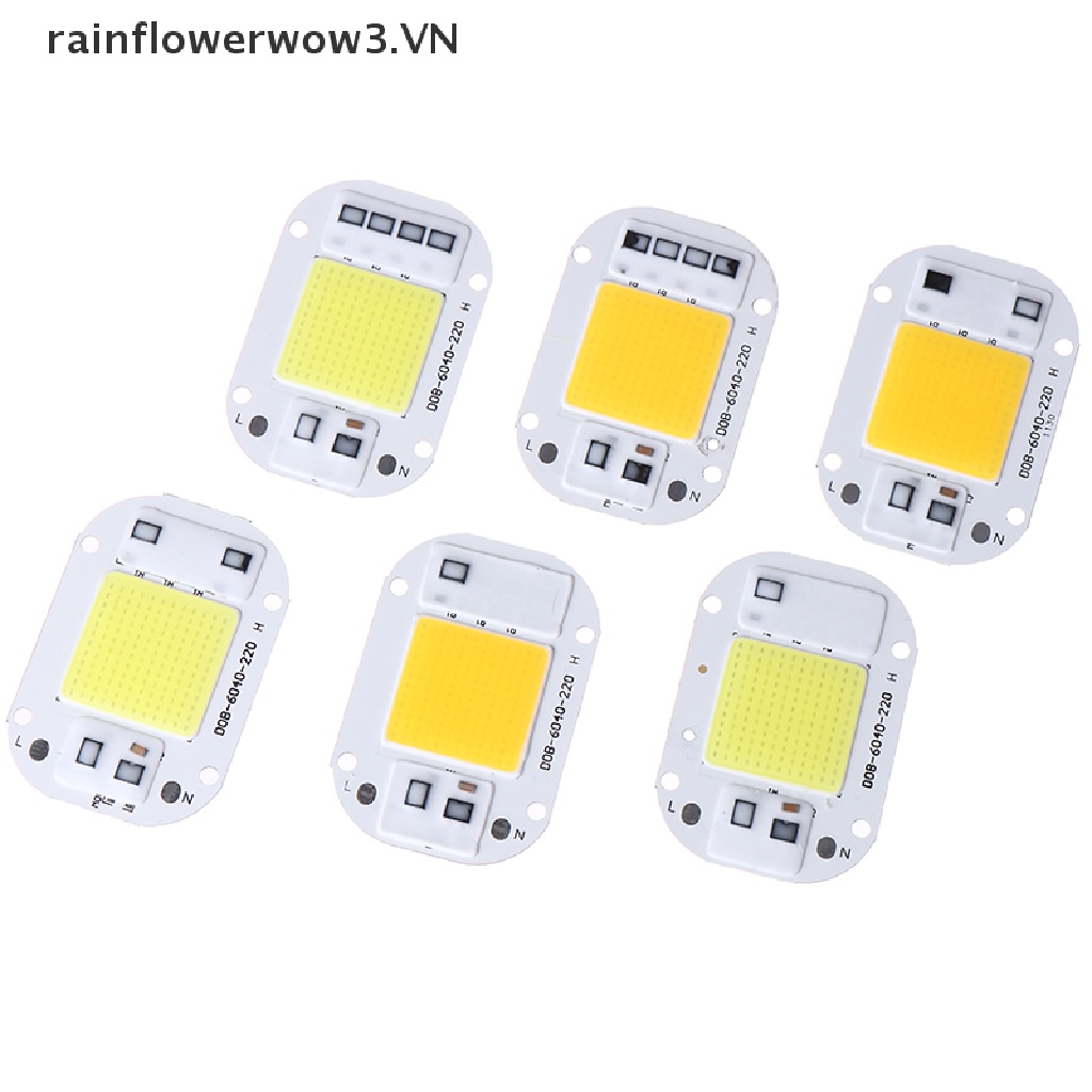 Chip Đèn LED COB Thông Minh 20W 30W 50W AC 220V Tự Lắp Ráp Chuyên Dụng