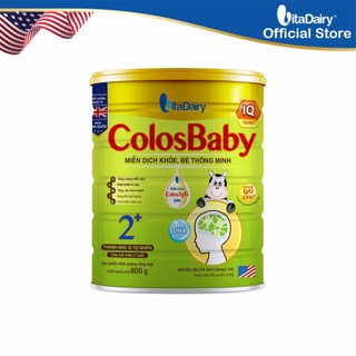 Date mới-sữa bột colosbaby iq gold 2+ 800g/lon