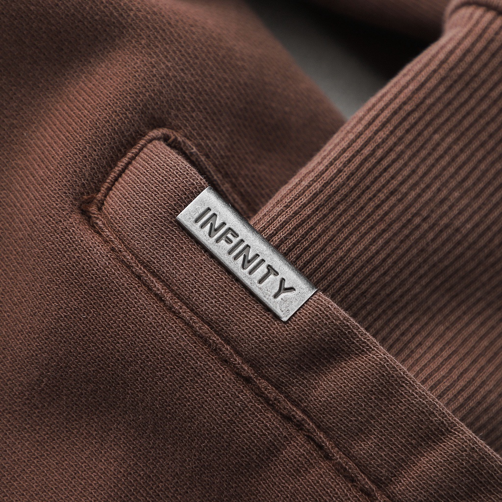 Áo Khoác Nam , INF Basic Washed Editon , Chất Vải Nỉ Chân Cua Cao Cấp , Form Regular AK003496, SOMEHOW