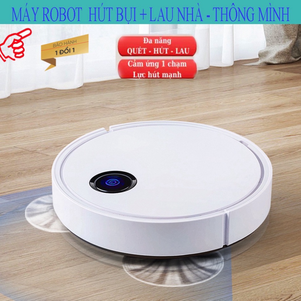 Robot Hút Hụi Lau Nhà ES330, Robot Hút Bụi Thông Minh, Cảm Biến 1 Chạm, Lực Hút Mạnh Mẽ, Phiên Bản Mới ƯU ĐÃ