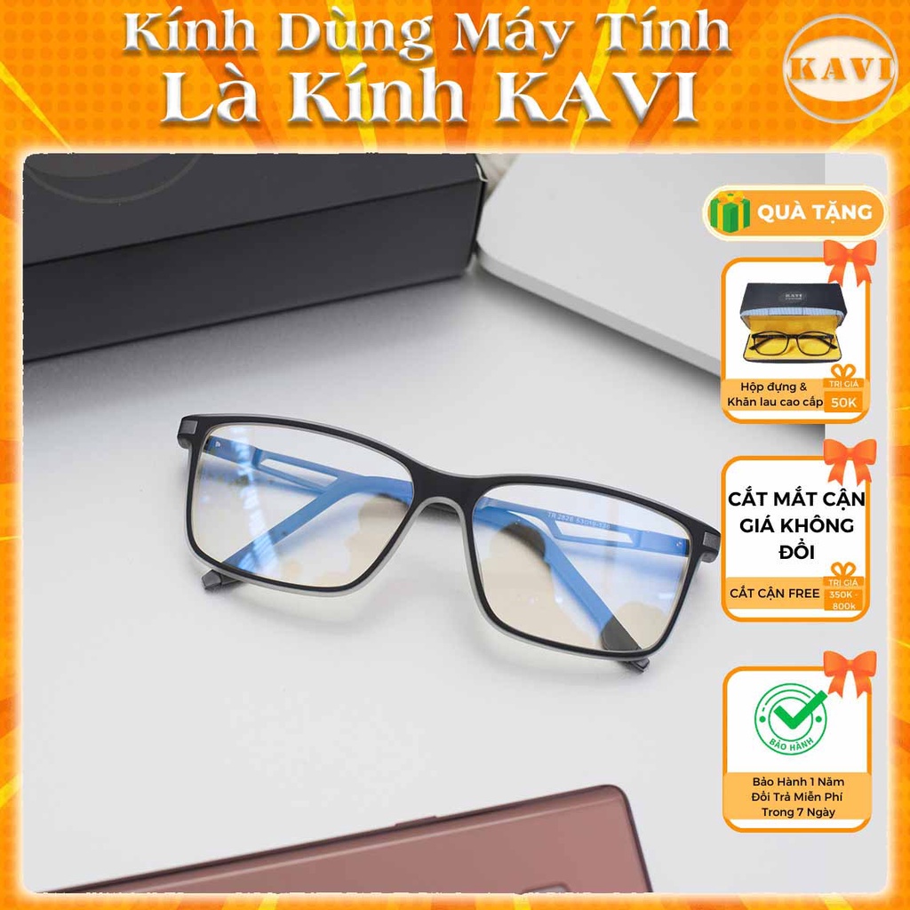 ▪Kính bảo vệ mắt khi chơi game, lọc ánh sáng xanh Kavi KV039, thiết kế kim loại nguyên khối mạnh mẽ cho game thủ