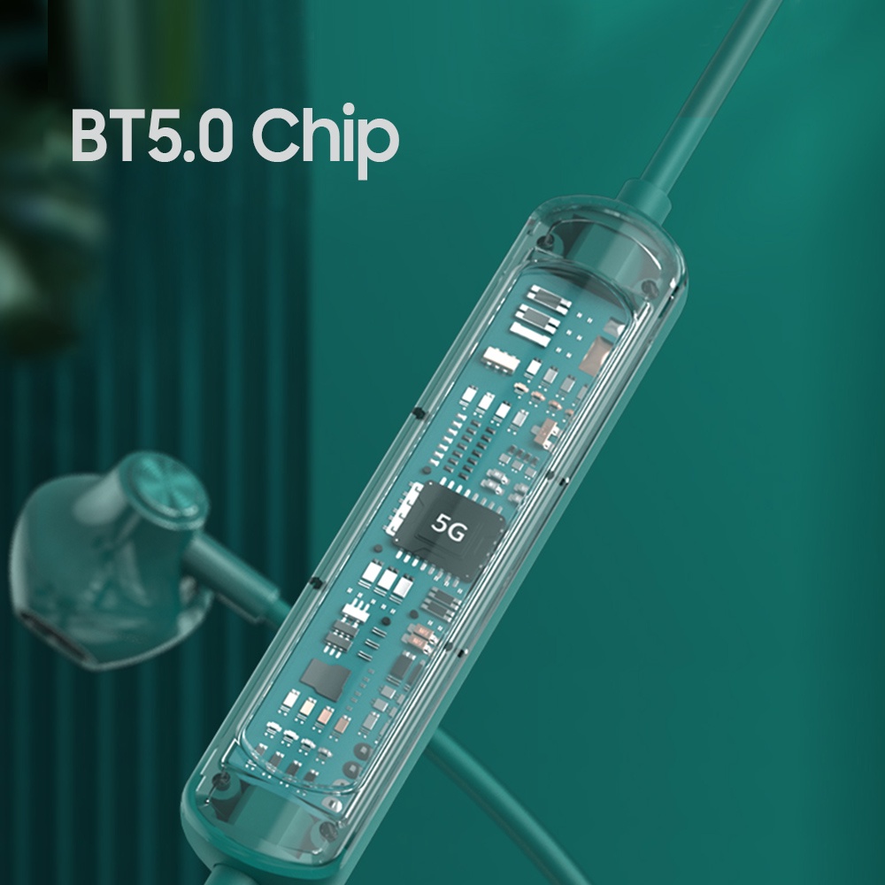 Tai Nghe Bluetooth 5.0 Không Dây Đeo Cổ Lenovo SH1 IPX5 Tích Hợp Mic Phong Cách Thể Thao