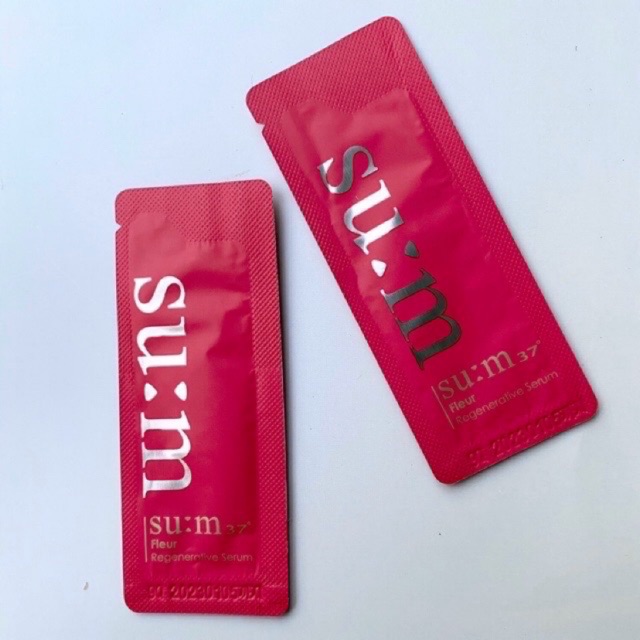 [sale hết tháng 8] 1 gói serum sum đỏ dòng chống lão hoá da