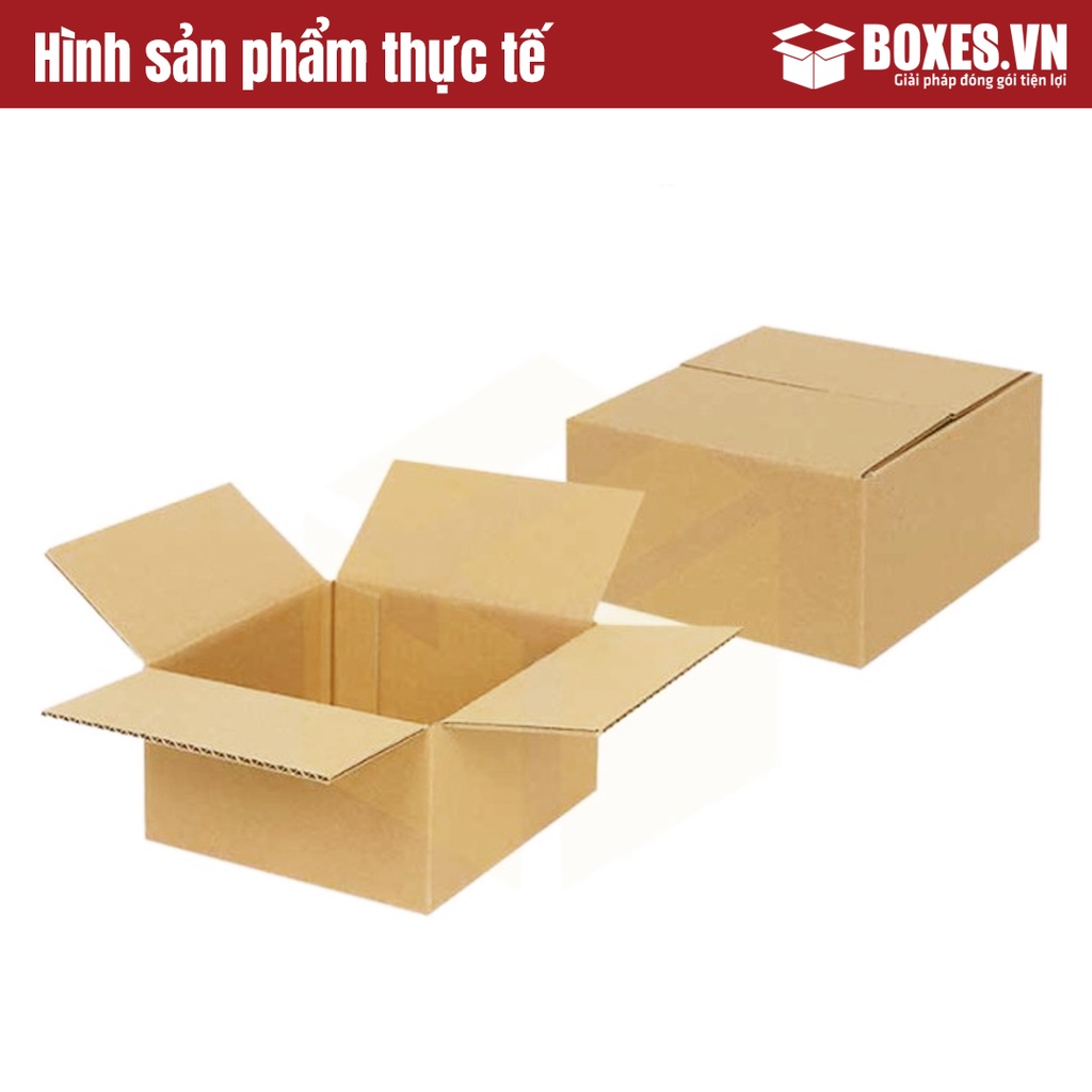 20x20x10 Combo 100 hộp Carton đóng gói hàng giá tại xưởng