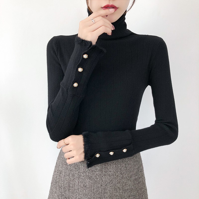 Áo Sweater Nữ Tay Dài 7 Màu Thời Trang