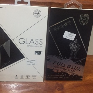 Kính cường lực full màn hình màu đen và trắng dành cho ss j7prime
