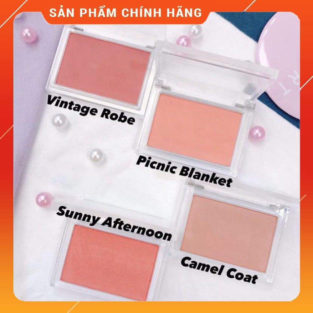 [Giá tốt] Phấn má Missha Cotton Blush màu cam đào Picnic Blanket