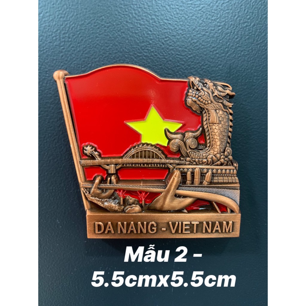 Nam châm dán tủ lạnh - Metal Fridge Magnet - Nam châm hít tủ lạnh Đà Nẵng - Quà tặng lưu niệm