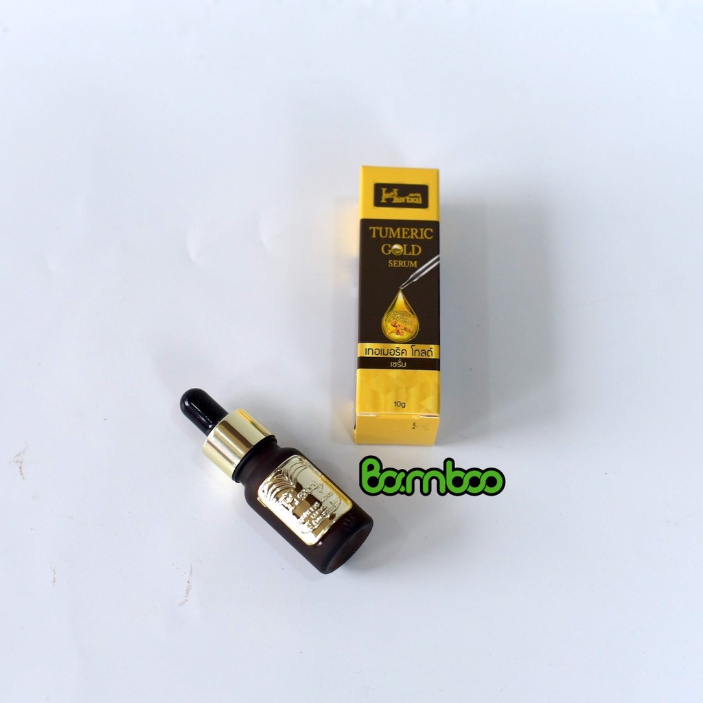 Serum tinh chất nghệ vàng Herbal 10ml Thái Lan