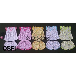 Set 5 bộ mặc nhà cánh tiên  100% cotton đẹp