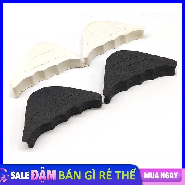 Lót mũi giày su non đệm êm ngón chân, có tác dụng giúp giảm size cho giày bị rộng (set 2 cái)