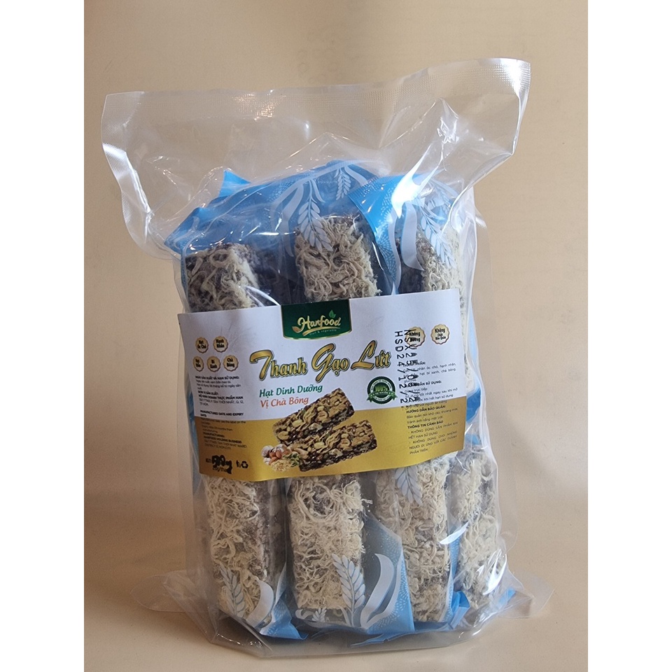 500g Thanh gạo lứt vị chà bông - Đồ ăn vặt – Đủ dinh dưỡng