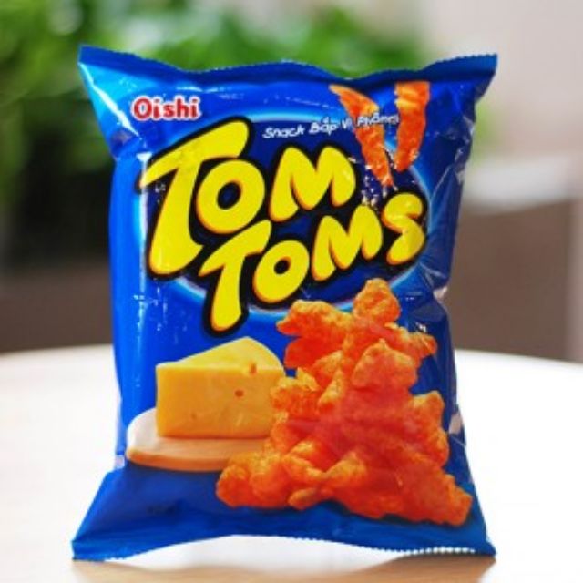 Bánh Snack Bắp Vị Phô Mai Tom Toms Oishi® gói 42g