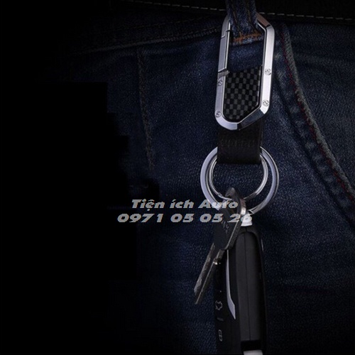 Móc chìa khoá ô tô - xe máy cao cấp JOBON ZB-106 | tienich_auto