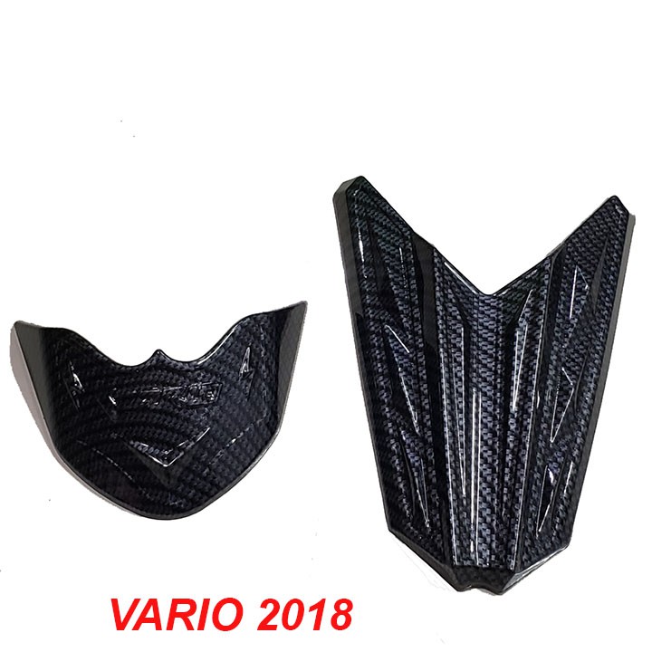 MỎ DÈ TRUỚC VÀ SAU XE VARIO 2018 SƠN CARBON ĐEN