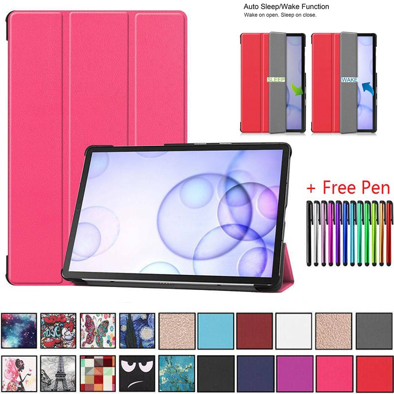 New Flip Smart Leather Case Cover Stand For Samsung Galaxy Tab S6 10.5 T860 T865