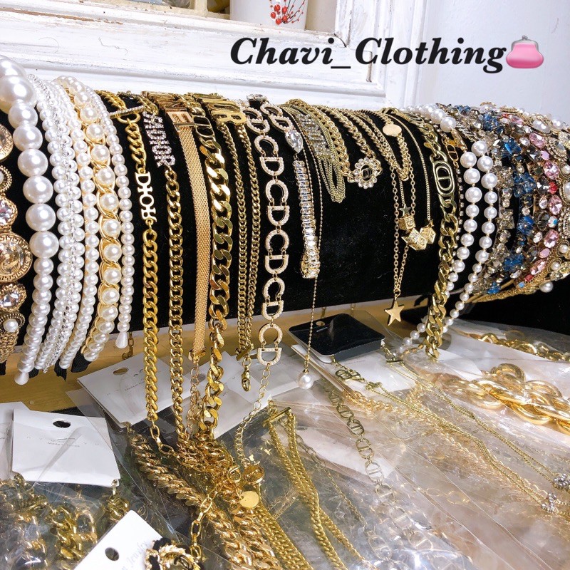 Vòng cổ dây chuyền nữ hot hít các mẫu sang chảnh Shop Chavi